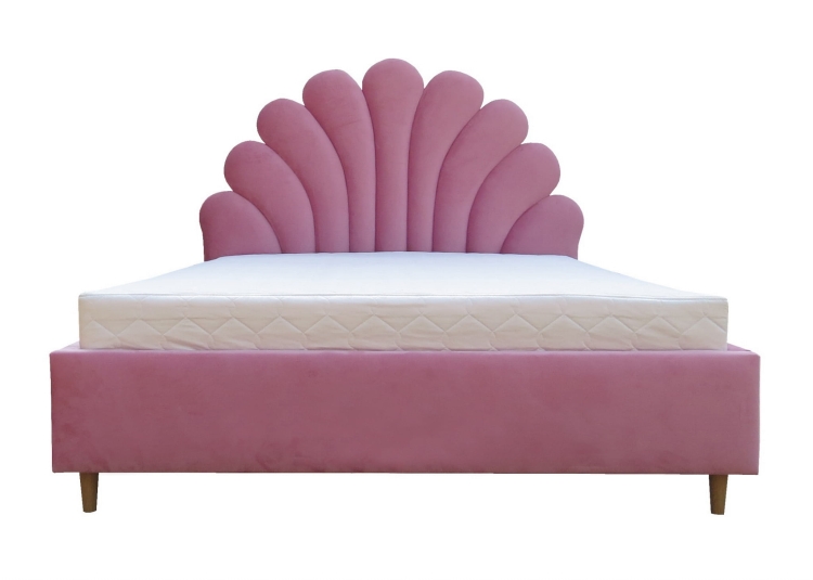 Eleganckie łóżko Flower